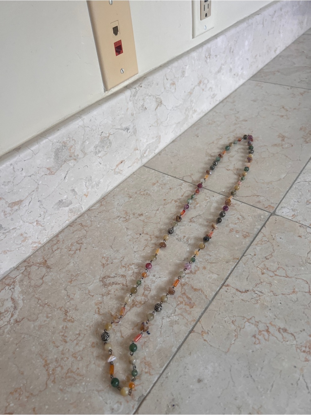 Multi-Color Beaded Necklace - Women Jewelry